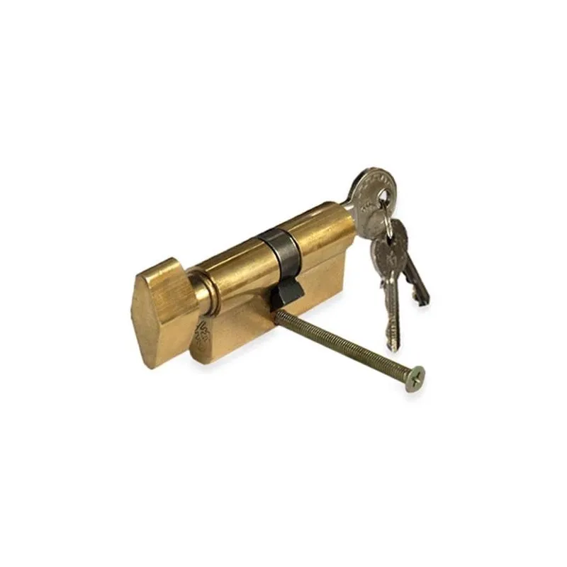 Lukusilinder Haushalt 65, euroopa ,din, standart, 65 mm, messingi v.