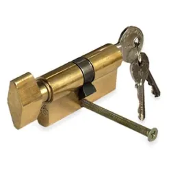 Lukusilinder Haushalt 80, euroopa ,din, standart, 80 mm, messingi v.