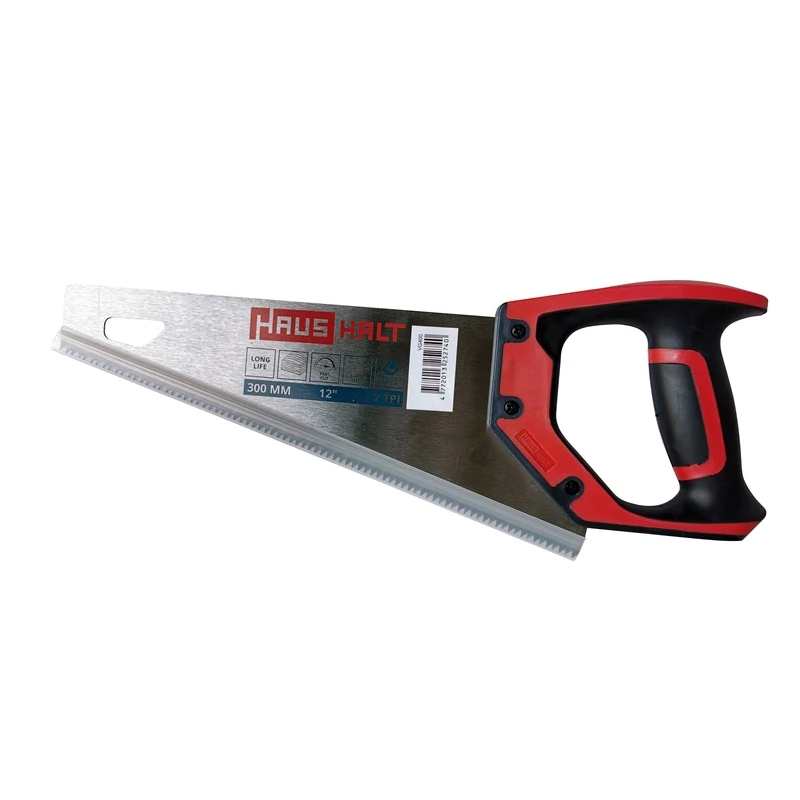 Rokas zāģis koksnei HAUSHALT 7TPI, 300 mm