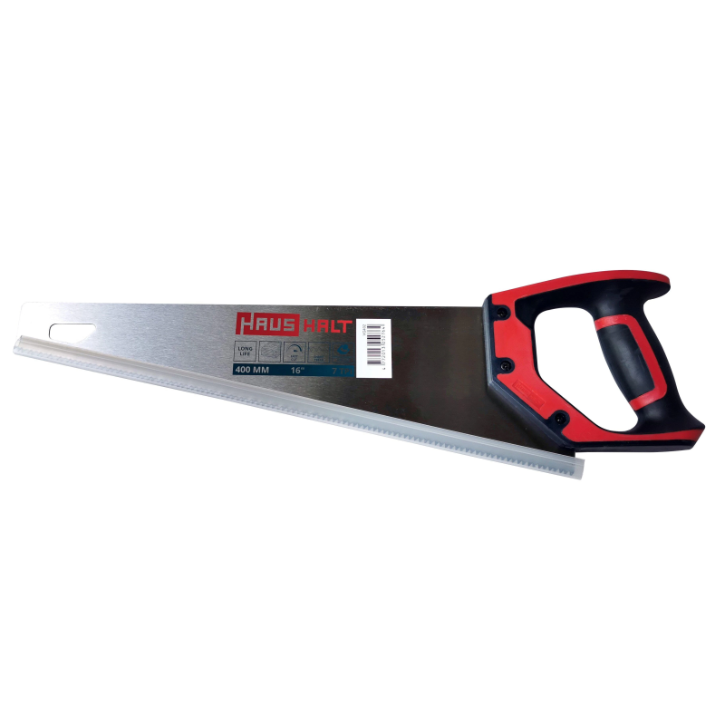 Rokas zāģis koksnei HAUSHALT 7TPI, 400 mm