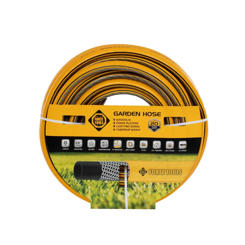 Laistīšanas šļūtene Forte Tools 13-120FT, 19 mm, 25 m