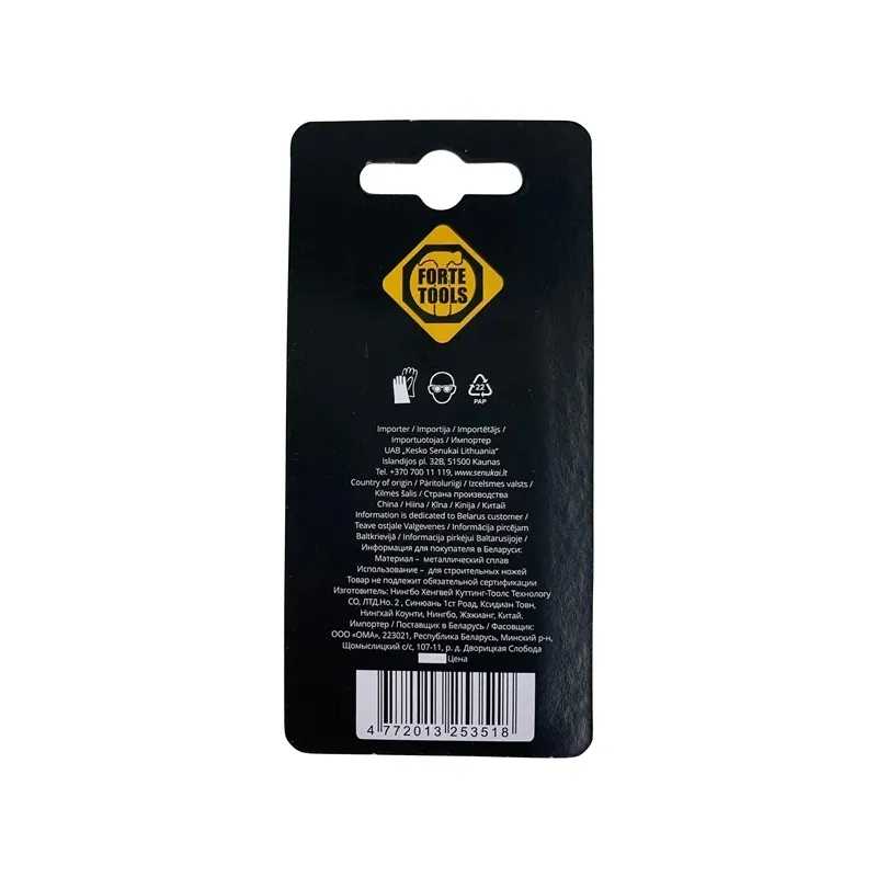 Asmens Forte Tools, 6.2 cm, metāls, 5 gab.
