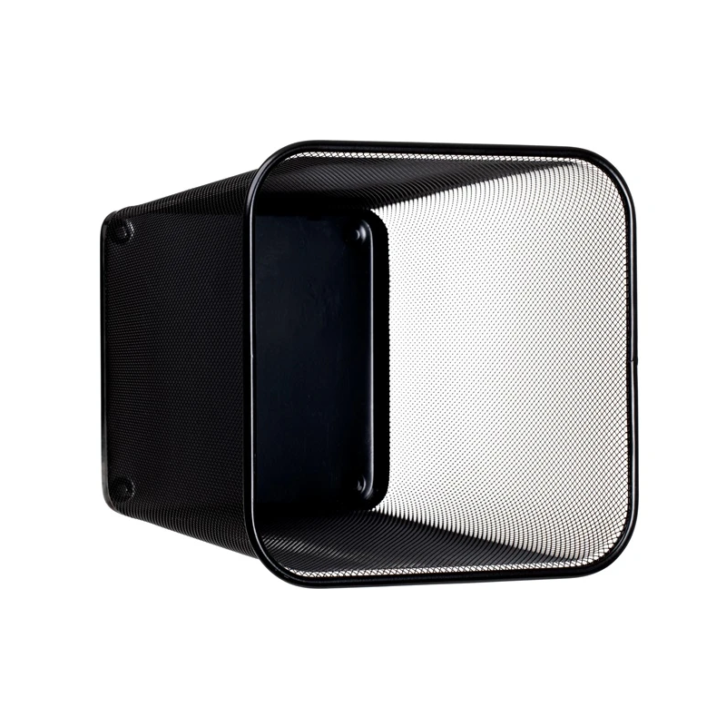 Kvadrātveida atkritumu tvertne OKKO 68405. 20 l. melna