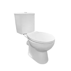 DOMOLETTI Toilet with Lid. 380×680 mm