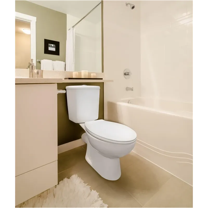 Tualete, novietojams Domoletti PO221-P, ar vāku, 380 mm x 680 mm