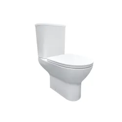 DOMOLETTI Toilet with Lid. 390×635 mm