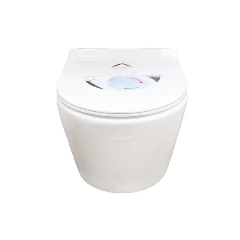 Tualete, pakarināms Domoletti, ar vāku, 360 mm x 500 mm