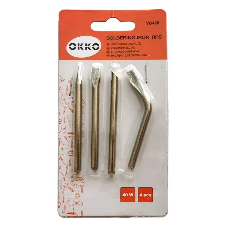 Uzgaļu komplekts Okko VG428, 4 gab.