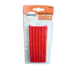 Glue sticks 12pcs set.7.2x100mm.red