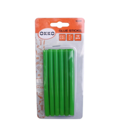 Līmes stienīši 7.2x100mm 12 gab. zaļi