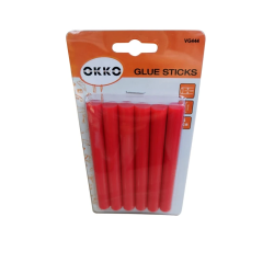 Līmes stienīši 11.2x100mm 6 gab. sarkani