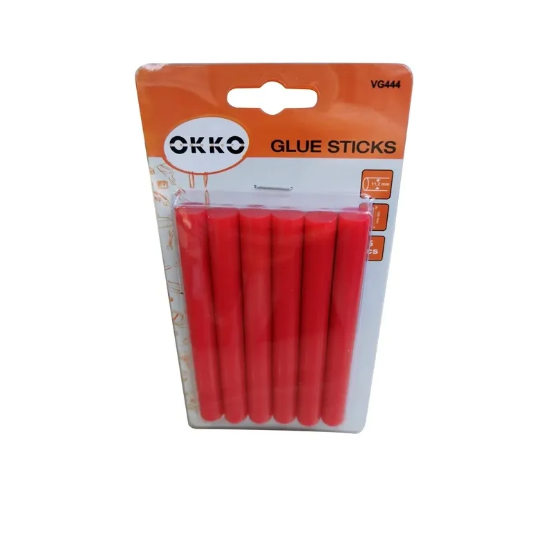 Glue sticks 6pcs set.11.2x100mm.red