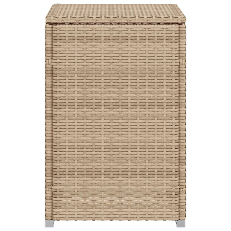 vidaXL gāzes balona pārsegs, bēšs, 40x40x60 cm, PE rotangpalma