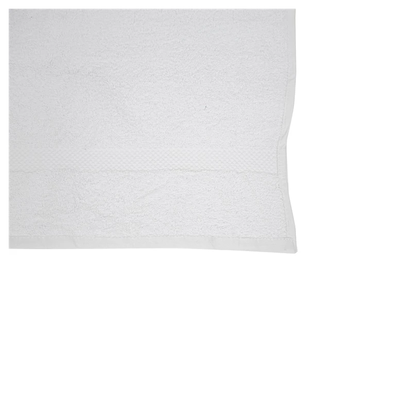 Dvielis terry balts 30x50