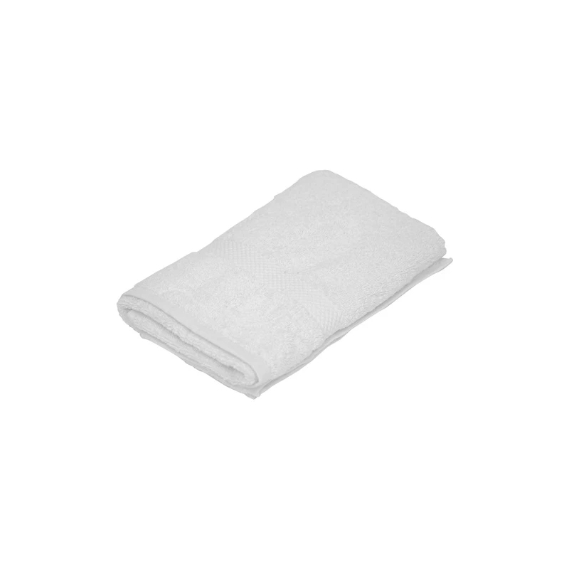 Dvielis terry balts 70x140