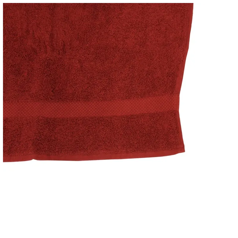 Dvielis terry bordo 70x140