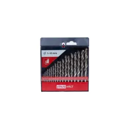 HAUSHALT Metal Drill Bit Set, 19 pcs, 1–10 mm