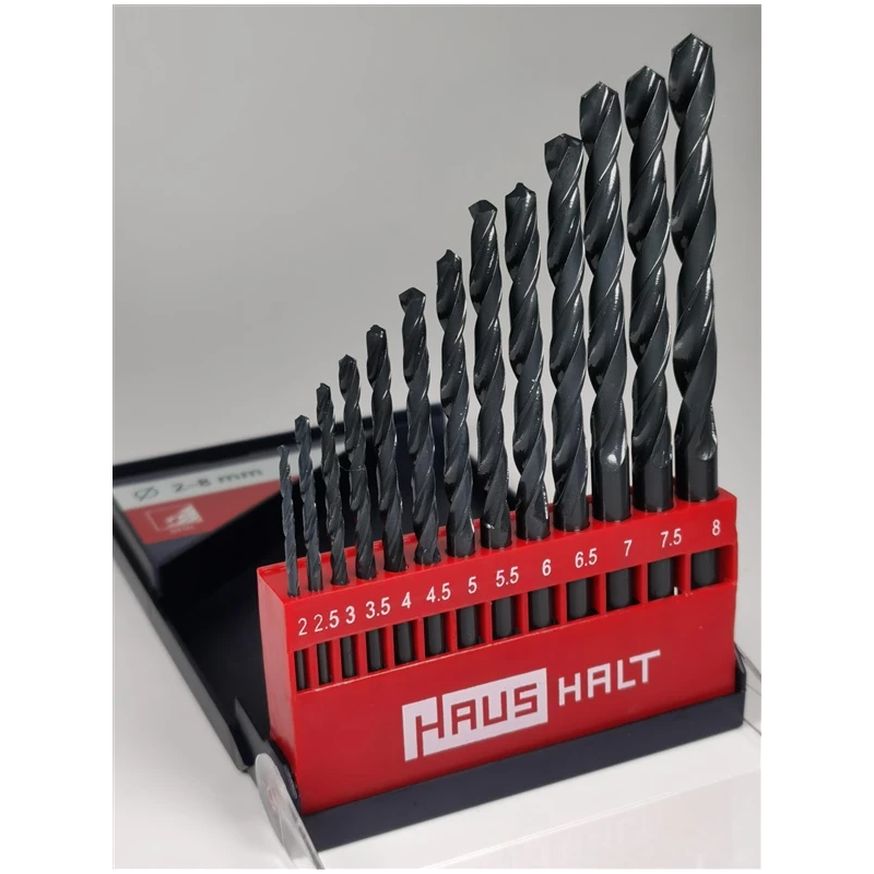 Metāla urbju komplekts HAUSHALT, 13 gab., 2–8 mm