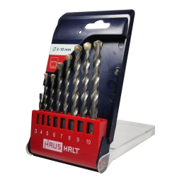 HAUSHALT betona urbju komplekts, 8 gab., 3–10 mm