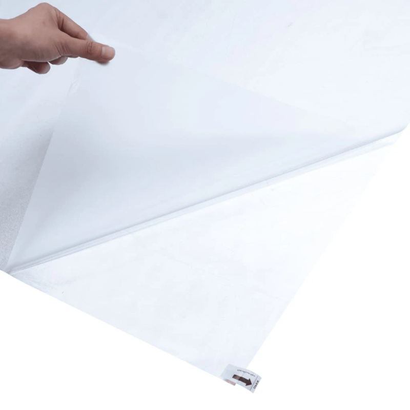 vidaXL loga plēve, matēta, pelēka, 60x500 cm, PVC