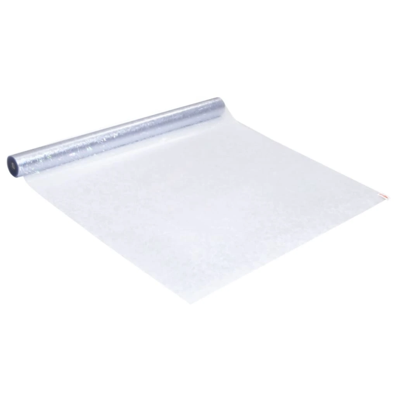 vidaXL loga plēve, matēta, varavīksnes raksts, 60x2000 cm, PVC