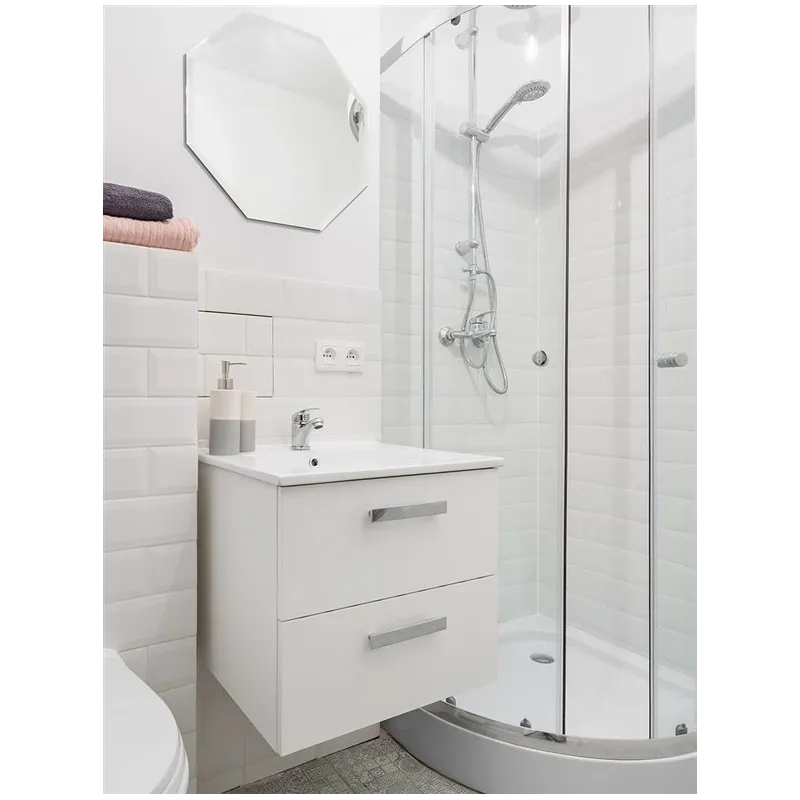 Vonios praustuvas Domoletti ACB7606, keramika, 60 cm x 46 cm x 18 cm, balta sp.