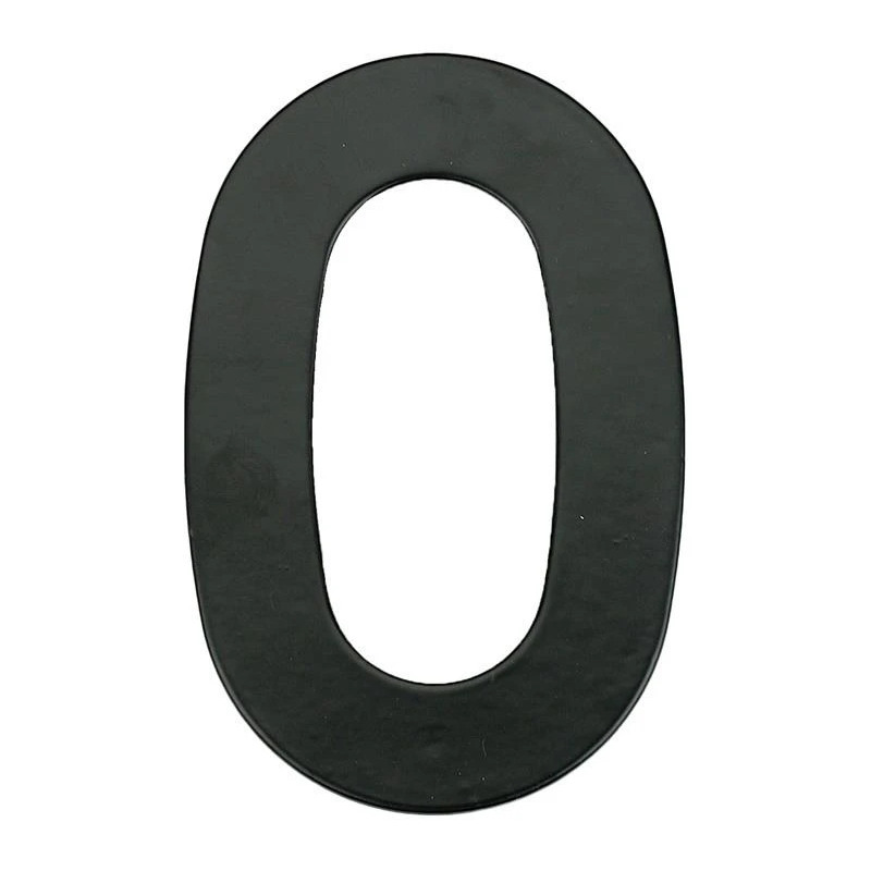Numurs 0 melnā krāsā 145 mm