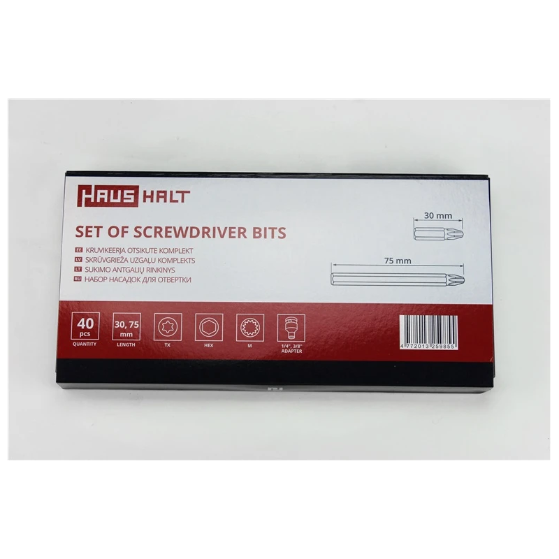 Uzgaļu komplekts haushalt yf-40030 40gab