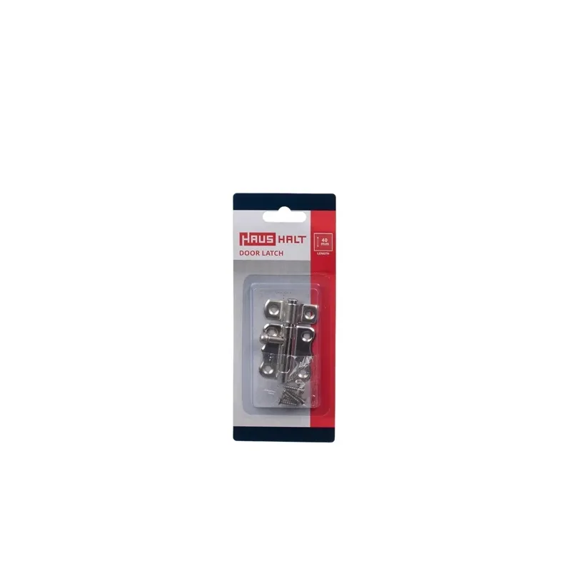 Durų skląstis Haushalt BFX DIY, nikelio sp., 4 cm