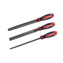 Kokapstrādes failu komplekts, 3 gab., 200mm, Haushalt