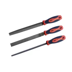 Kokapstrādes failu komplekts, 3 gab., 200mm, Haushalt