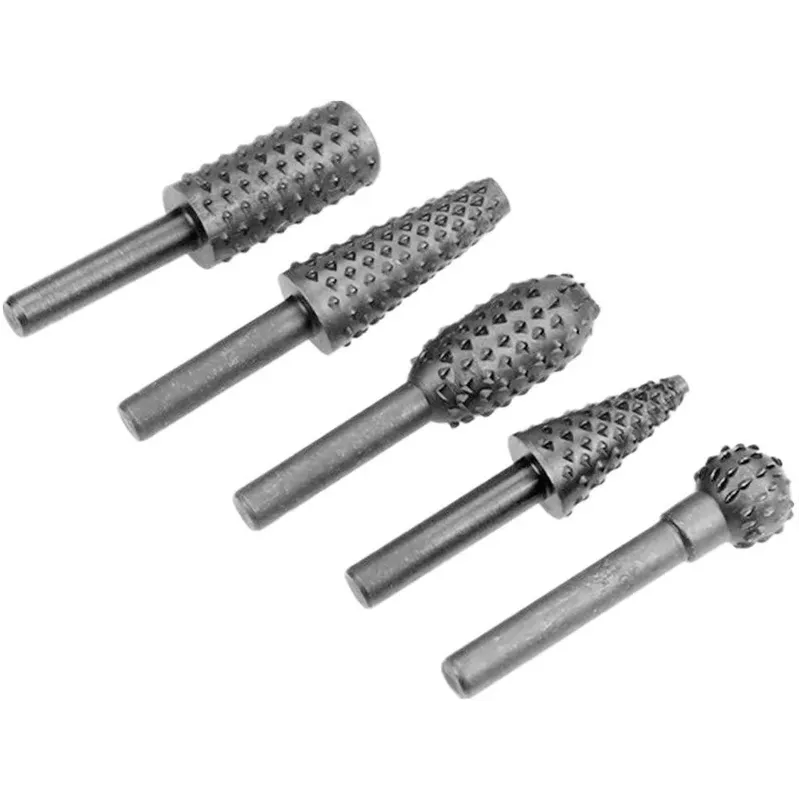 Wood files set 104.005 rotary. 5 pcs.