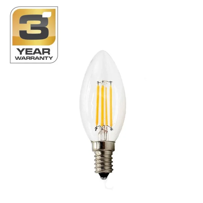 Spuldze Standart LED, B35, 2700 °K, E14, 2 W, 250 lm