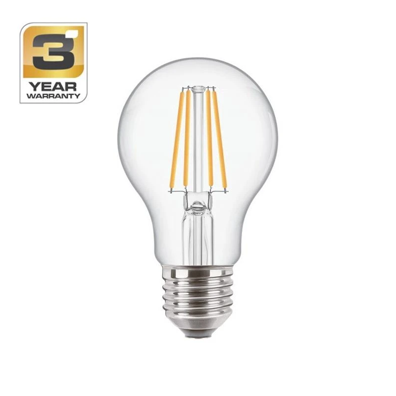 LED spuldze STANDART. A60. E27. 7 W. 806 lm. 2700 K