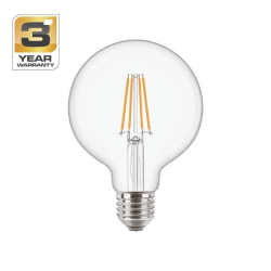 Led spuldze g95 7w e27 2700k 806lm filam