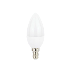 Led spuldze c37 6we14 510lm 4000k matēta