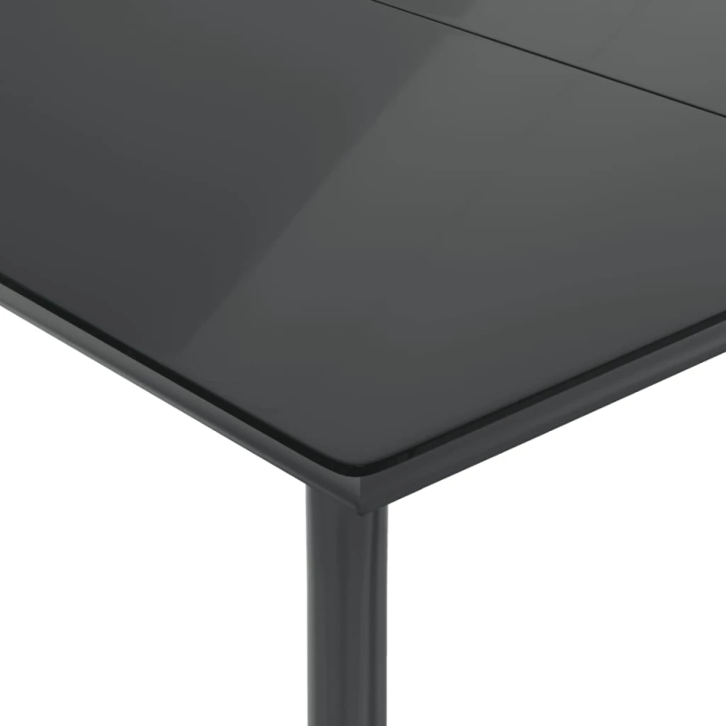 vidaXL 7-daļīgs dārza mēbeļu komplekts, matrači,gaiši pelēka PE pinums