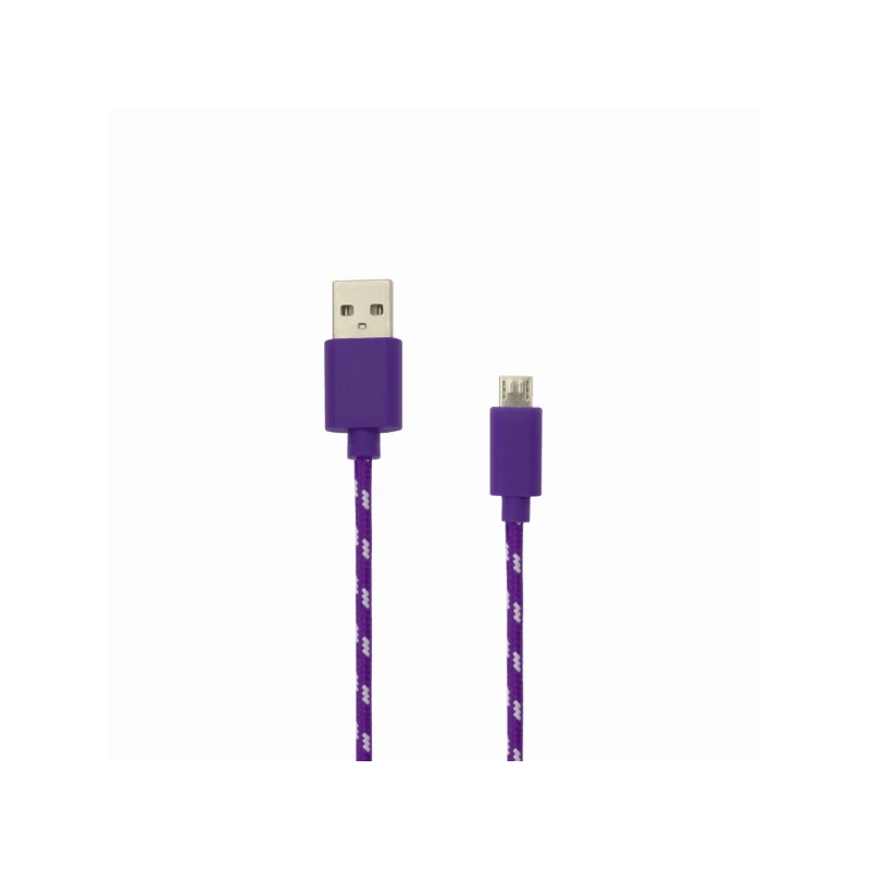 Sbox USB- Micro USB 1M USB-1031U purple