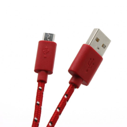 Sbox USB-1031R USB- Micro USB 1M Red