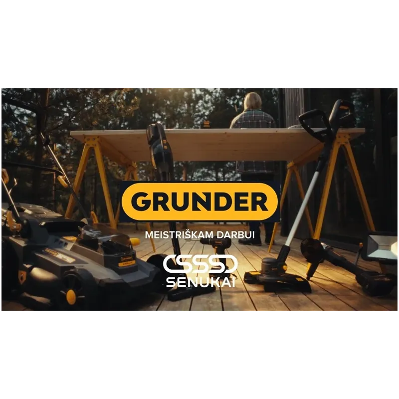 Bezvadu leņķa slīpmašīna Grunder AG-B0118E, 18 V