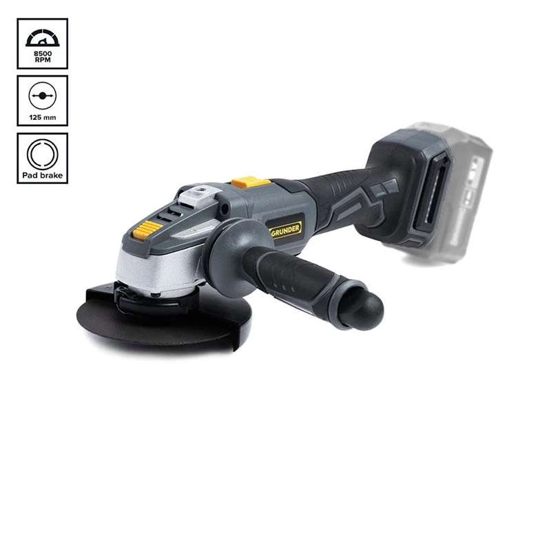 Leņķa slīpmašīna ag-b0118e 18v bl