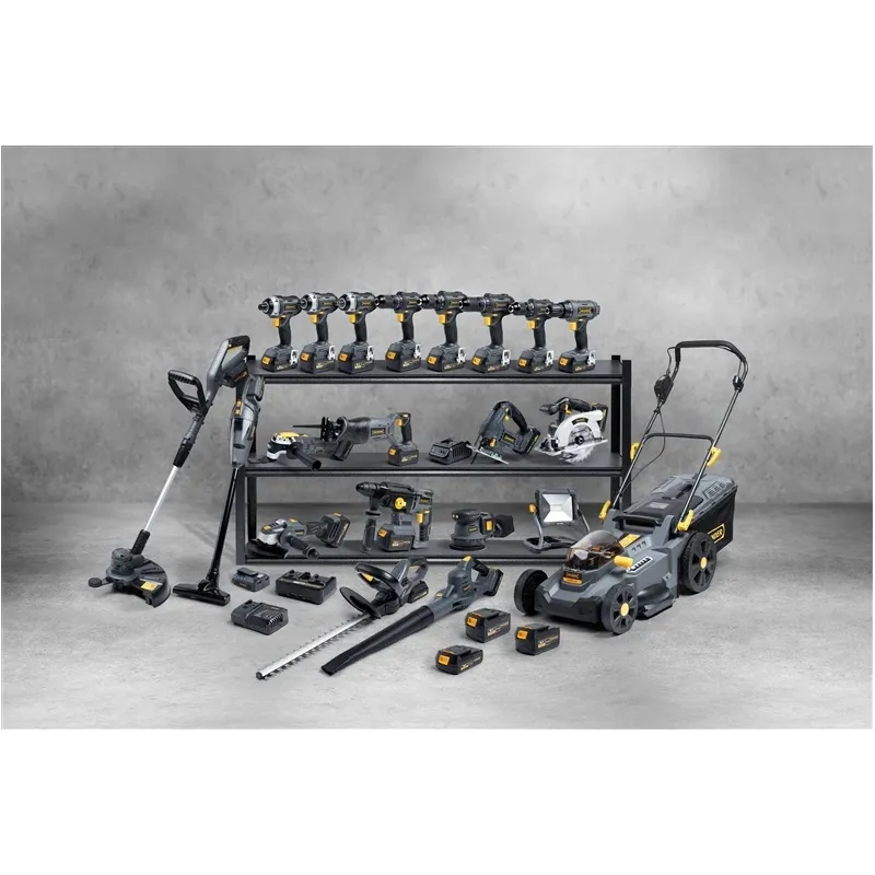 Akumulatora ekscentriskā slīpmašīna Grunder RO-B1118E, 18 V