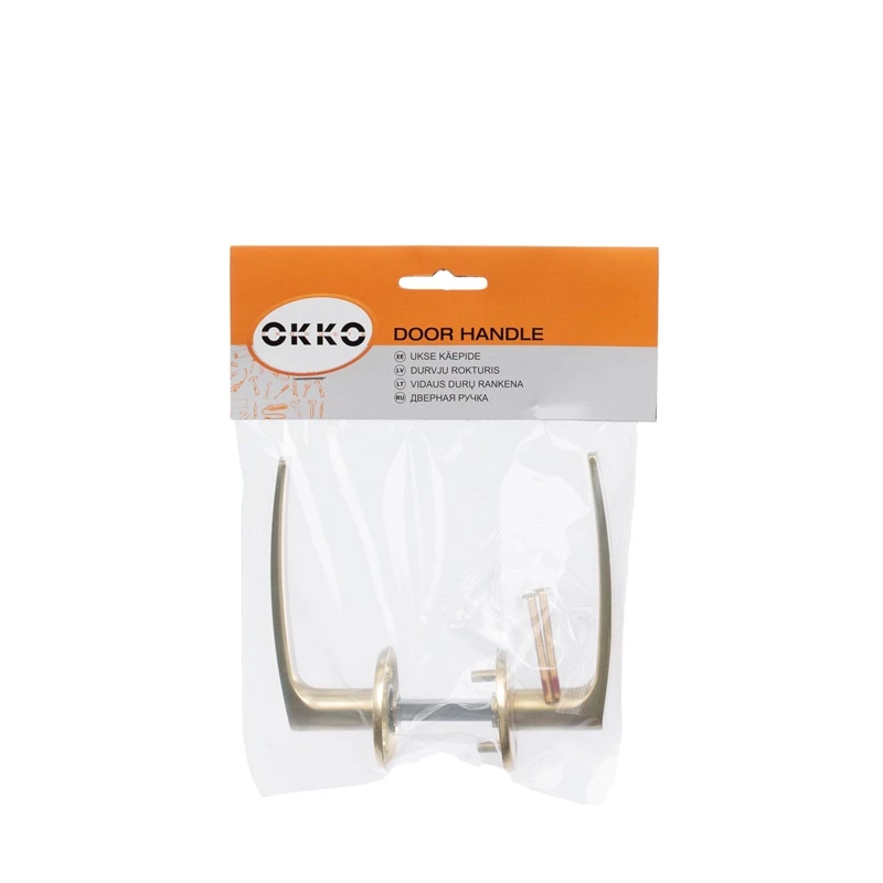 Iekšdurvju rokturis. 16-006. matēta žalvja