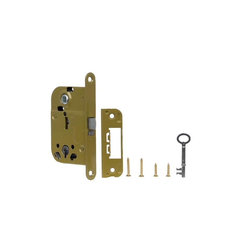 Iebūvējamā slēdzene. 2014+0045. brūna