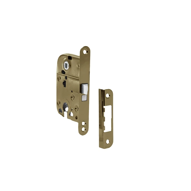 Iebūvējamā slēdzene. 2018+0068 bez cilindra. brūna