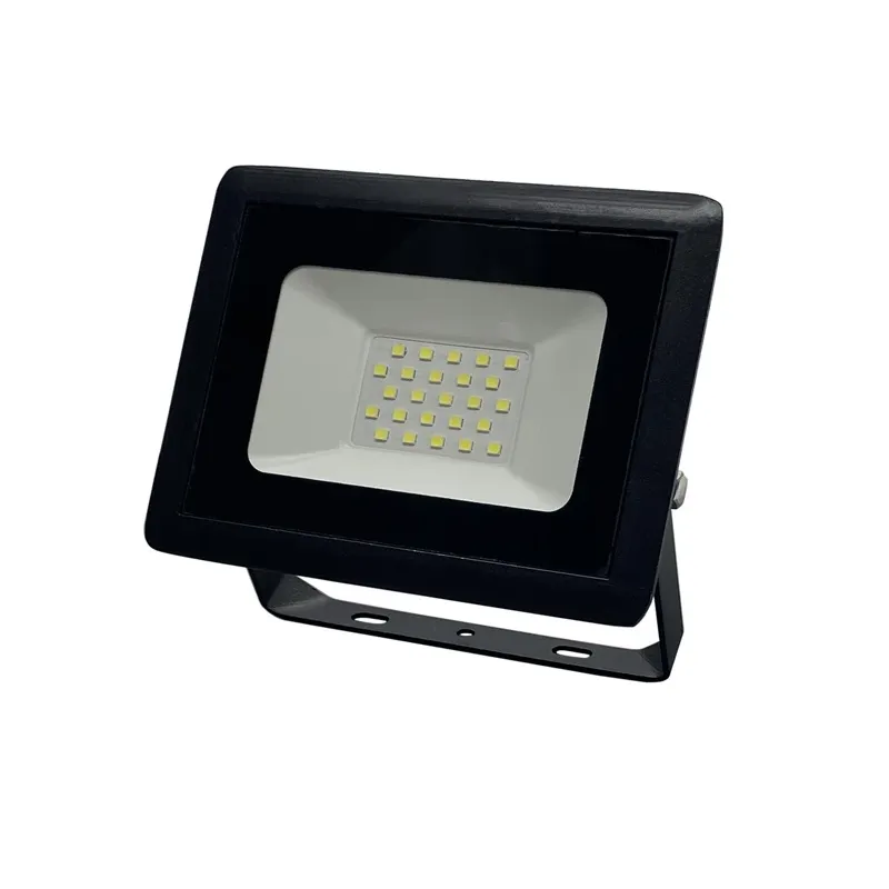 Prožektorius be judesio daviklio, tvirtinamas prie sienos Okko E011EI E011EI, 20 W, 1600 lm, 4000 °K, IP65, juoda sp.