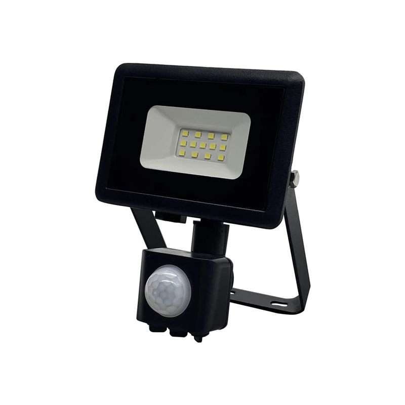 Āra projektoru LED 10W 800lm IP65 ar kustības sensoru
