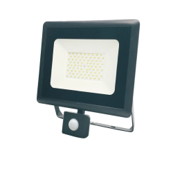 Āra prožektors LED 70W 5950lm IP65 ar kustības sensoru