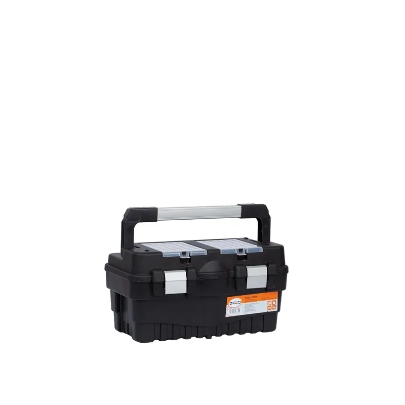 Įrankių dėžė Okko SKRS500FRCCZALT0, 46.2 cm x 24.2 cm x 25.6 cm, juoda sp.-pilka sp.