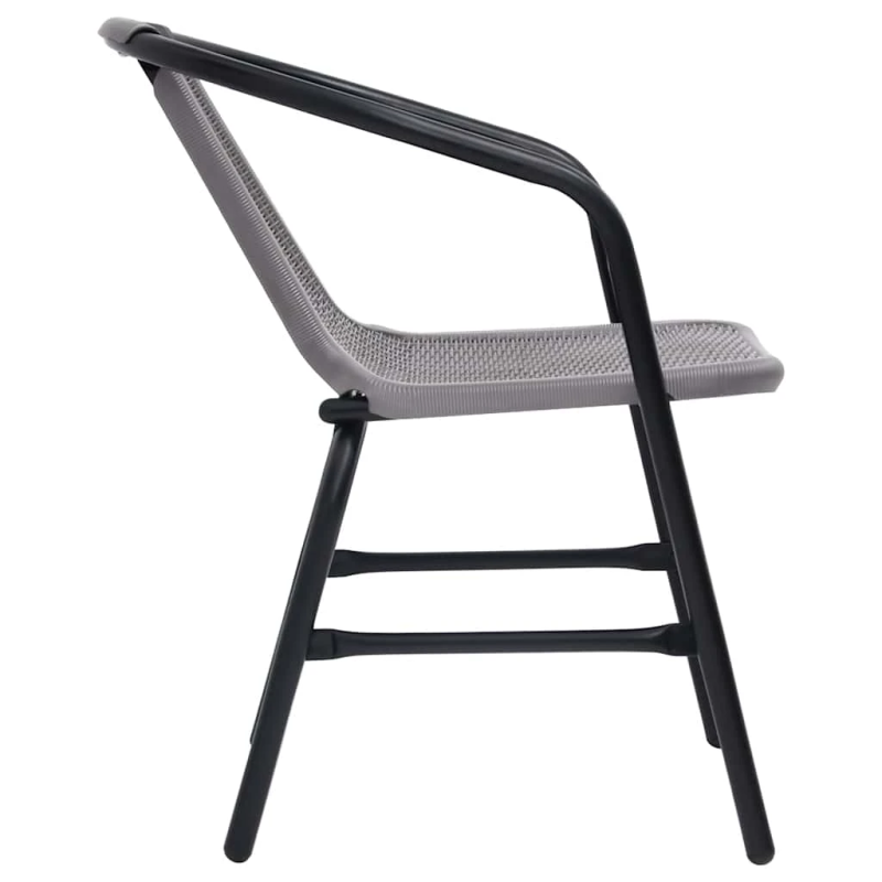 vidaXL 7-daļīgs dārza mēbeļu komplekts, matrači, bēša PE rotangpalma